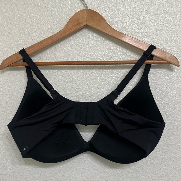 Skims Ultimate Teardrop Underwire Bra Onyx Black 38D - Picture 3 of 10